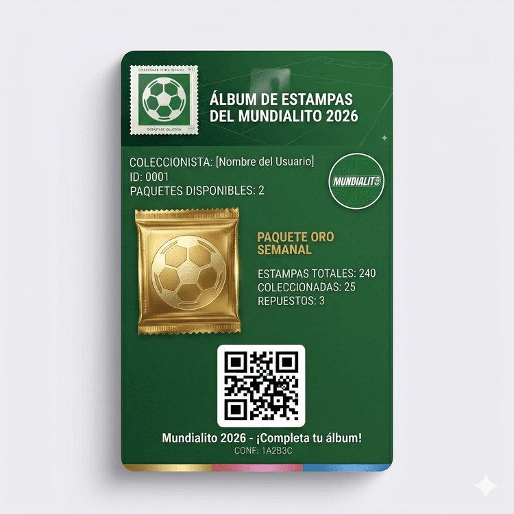 Wallet pass del Mundialito 2026